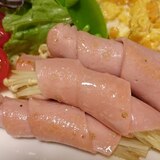 しめじの魚ニソ巻きソテー